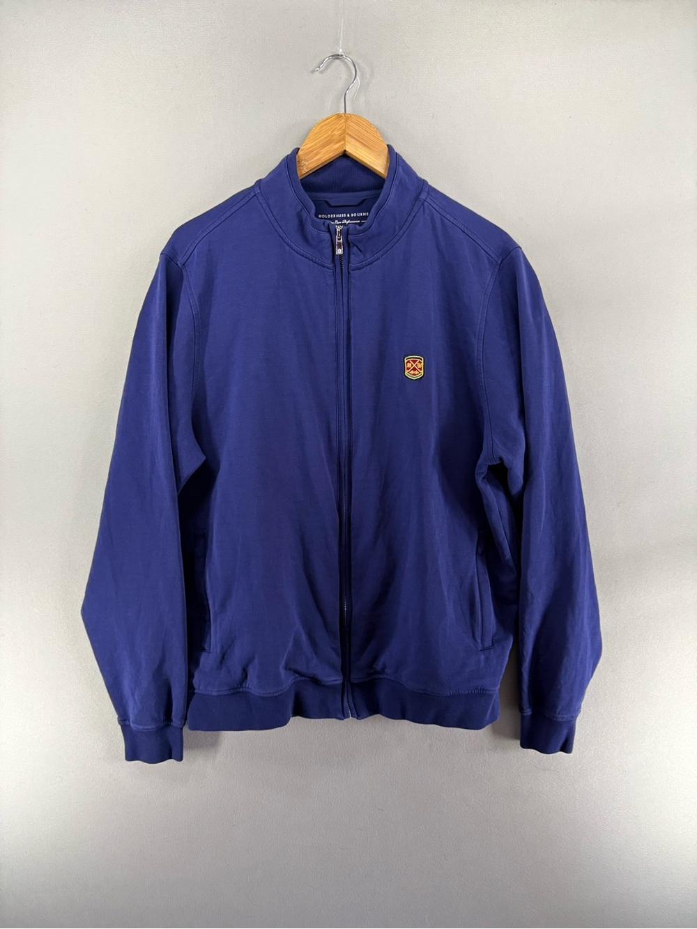 Holderness & Bourne The Coe Performance Jacket Men’s size Large in Navy Blue